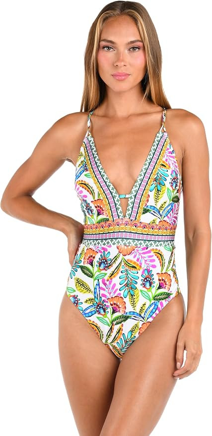 Sunshine 79 Women's Plunge Mio One Piece Swimsuit | Amazon (US)