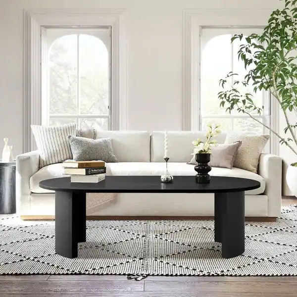 51" Large Oval Coffee Table - Bed Bath & Beyond - 41234538 | Bed Bath & Beyond