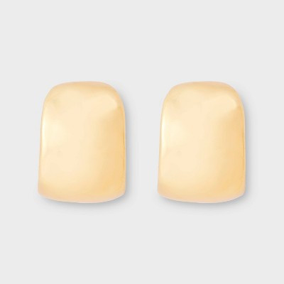 Chunky Square Hoop Earrings - A New Day™ Gold | Target