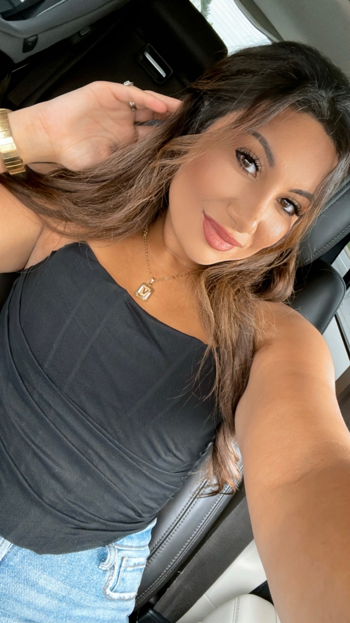 Black mesh boned corset top paired with my fave pair of jeans 🤍

My favorite necklace ever! This gold letter pendant necklace is still in perfect condition after wearing it with literally everything for the last 2 years and was so cheap from Amazon I didn’t think it would last this long! 

#LTKSale #LTKFind #LTKunder50