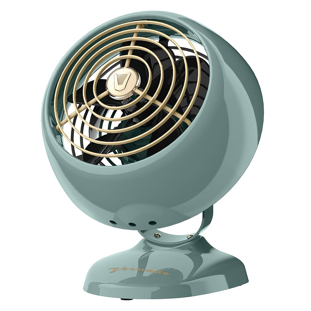 Vornado VFAN™ Mini Fan, Classic Vintage Fan, Retro Metal Air Circulator, For Desk & Bedside, 2 ... | Amazon (US)