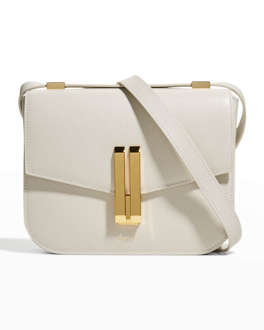 DeMellier Vancouver Flap Leather Shoulder Bag | Neiman Marcus