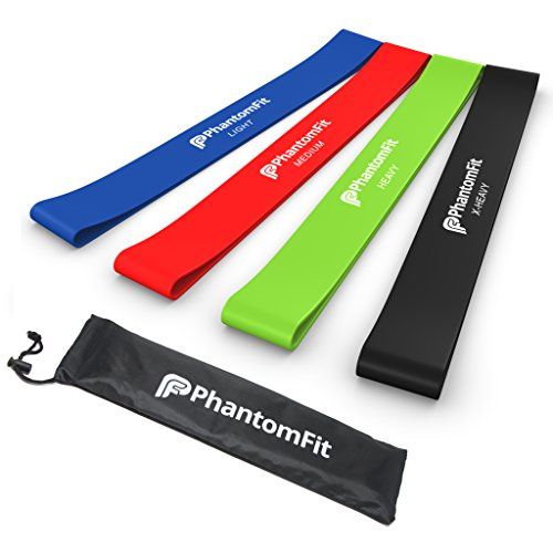 Phantom Fit Resistance Loop Bands - Set of 4 - Best Fitness Exercise Bands for Working Out or Physic | Amazon (US)