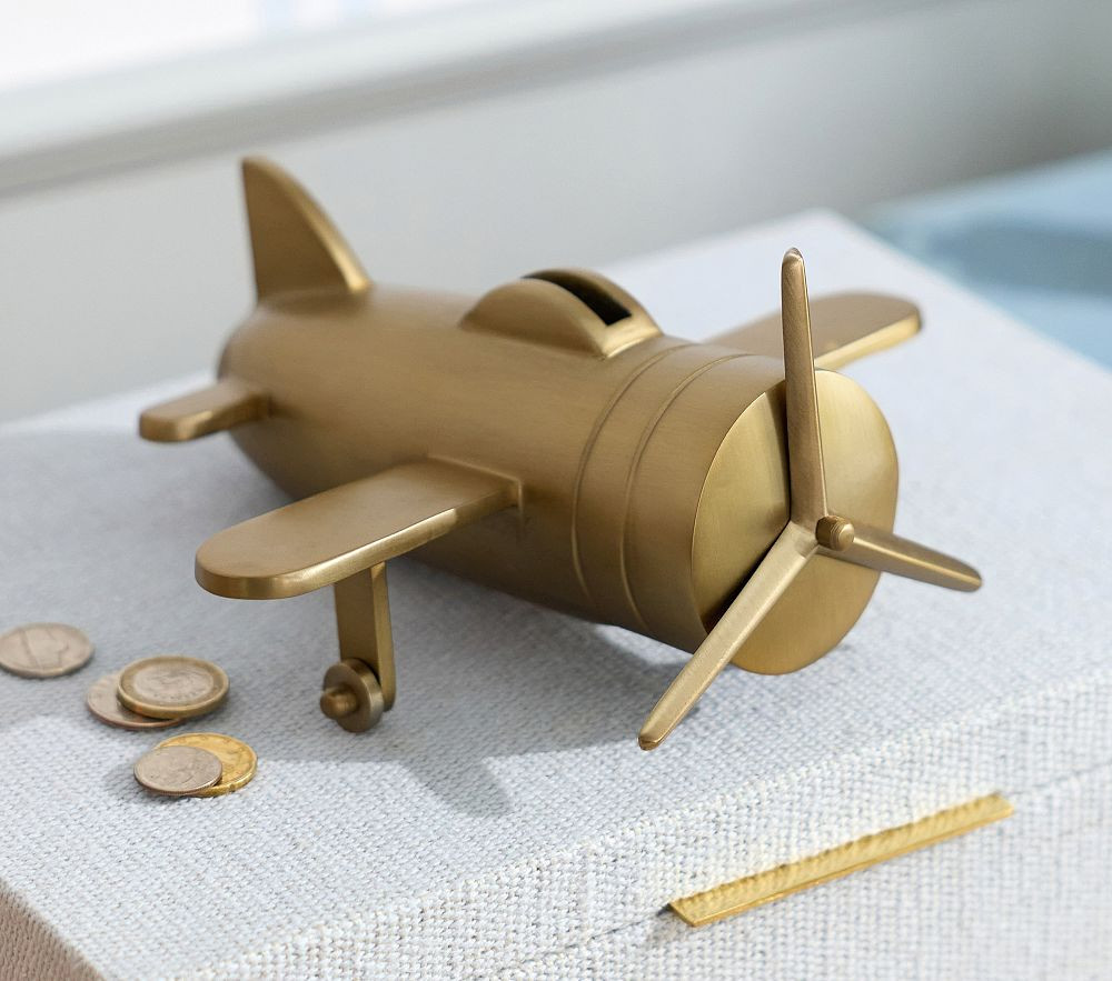 Bria Hammel Airplane Bank | Pottery Barn Kids