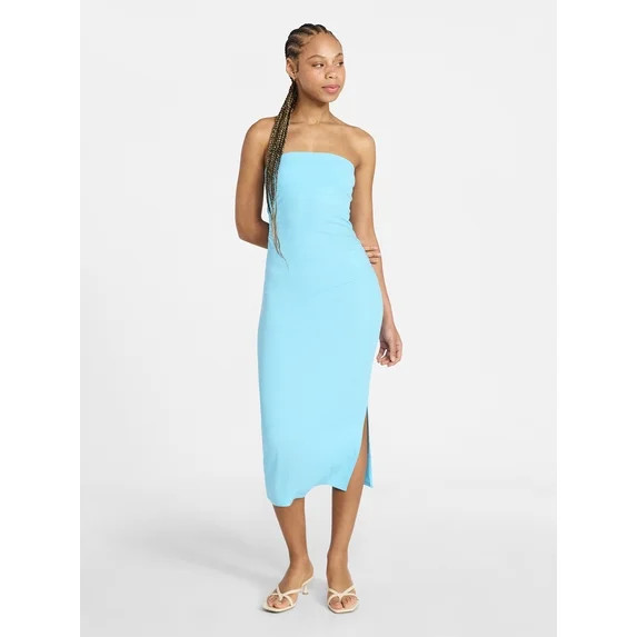 No Boundaries Tube Maxi Dress, Women's XXS-XXL | Walmart (US)