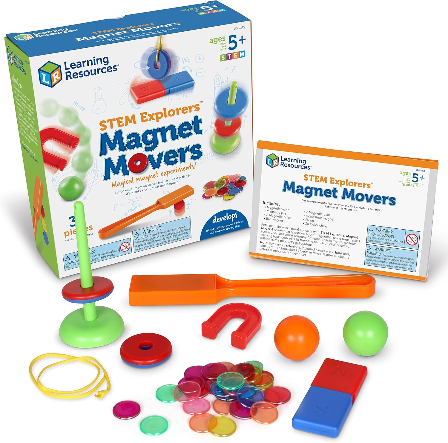 Learning Resources STEM Explorers Magnet Movers - Science For Kids Sensory Bin, Critical Thinking... | Amazon (US)