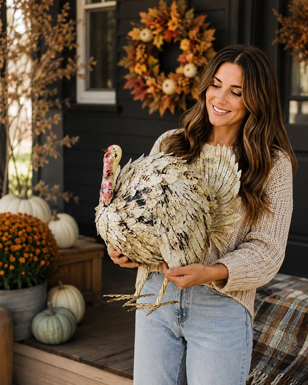 Antique Painted Metal Turkey | Decor Steals