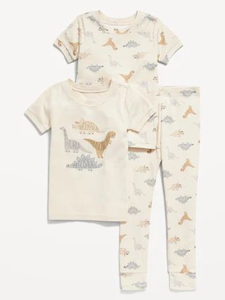 Unisex Snug-Fit 3-Piece Pajama Set for Toddler & Baby | Old Navy (CA)
