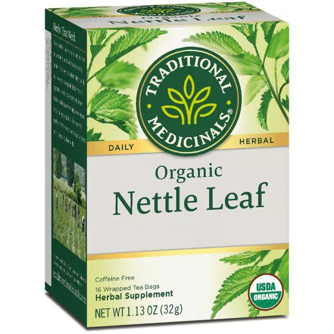 Traditional Medicinals Organic Nettle Leaf Tea | 16 Bags | Swanson