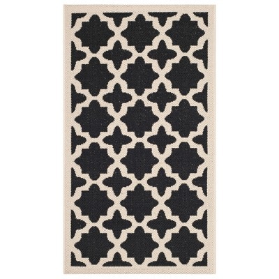 Natalie Patio Rug - Black / Beige - Safavieh® | Target