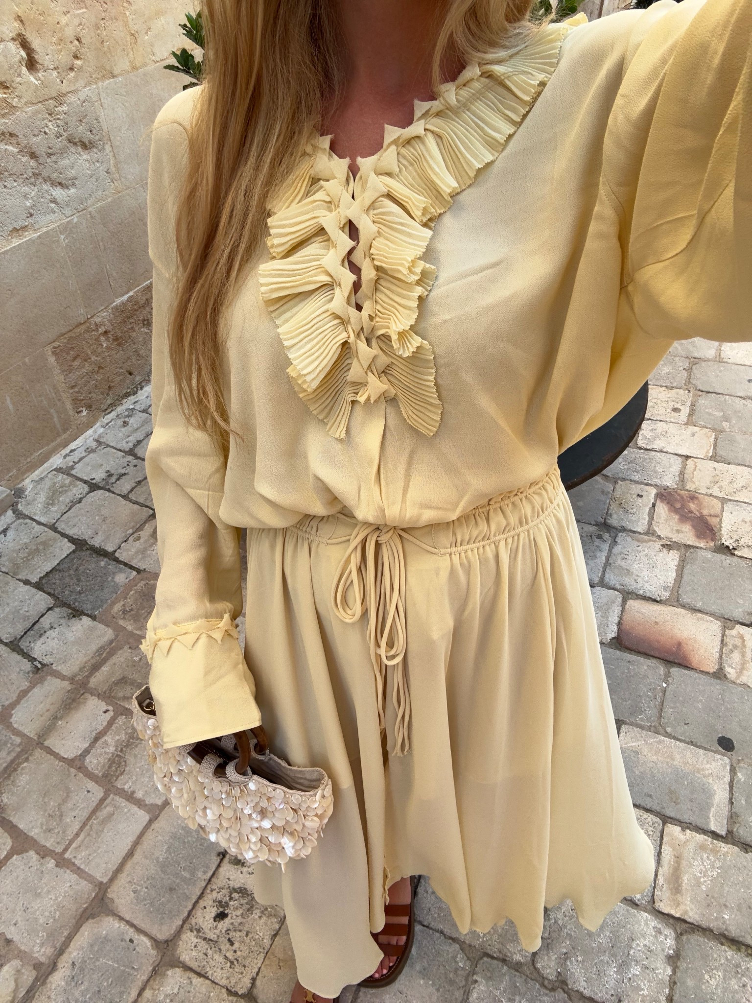 Butter yellow summer set💛✨

Euro summer outfit | summer outfit | yellow | elegant | summer outfit inspo

#LTKSummerEdit #LTKStyleTip #LTKSeasonal