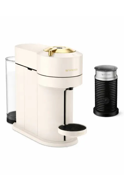 Nespresso Vertuo Next Premium Coffee Machine & Aeroccino3 Frother Set in White at Nordstrom | Nordstrom