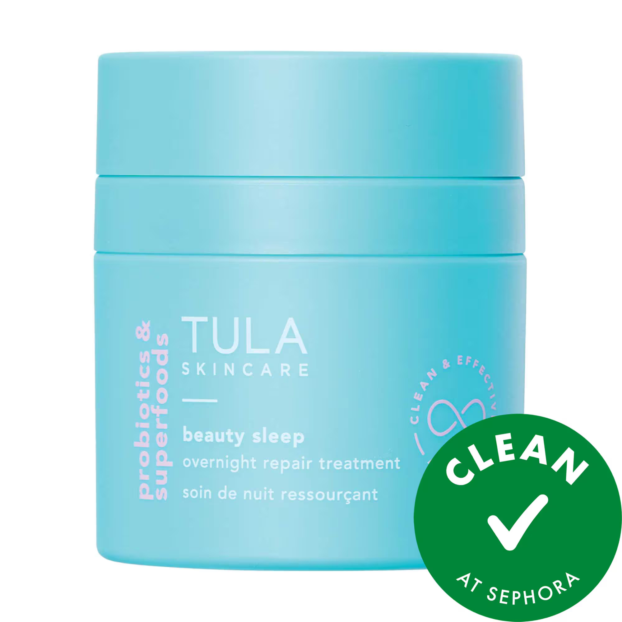 TULA Skincare Beauty Sleep Overnight Repair Treatment Cream with AHA's and Vitamin C 1.6 oz / 46 mL | Sephora (US)