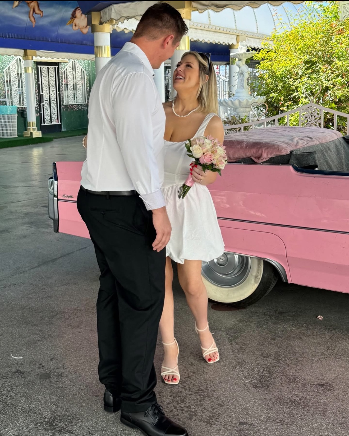 What I wore for our Vegas Elopement at the Famous Little White Chapel 💍👰🏼‍♀️

#LTKStyleTip #LTKWedding #LTKParties