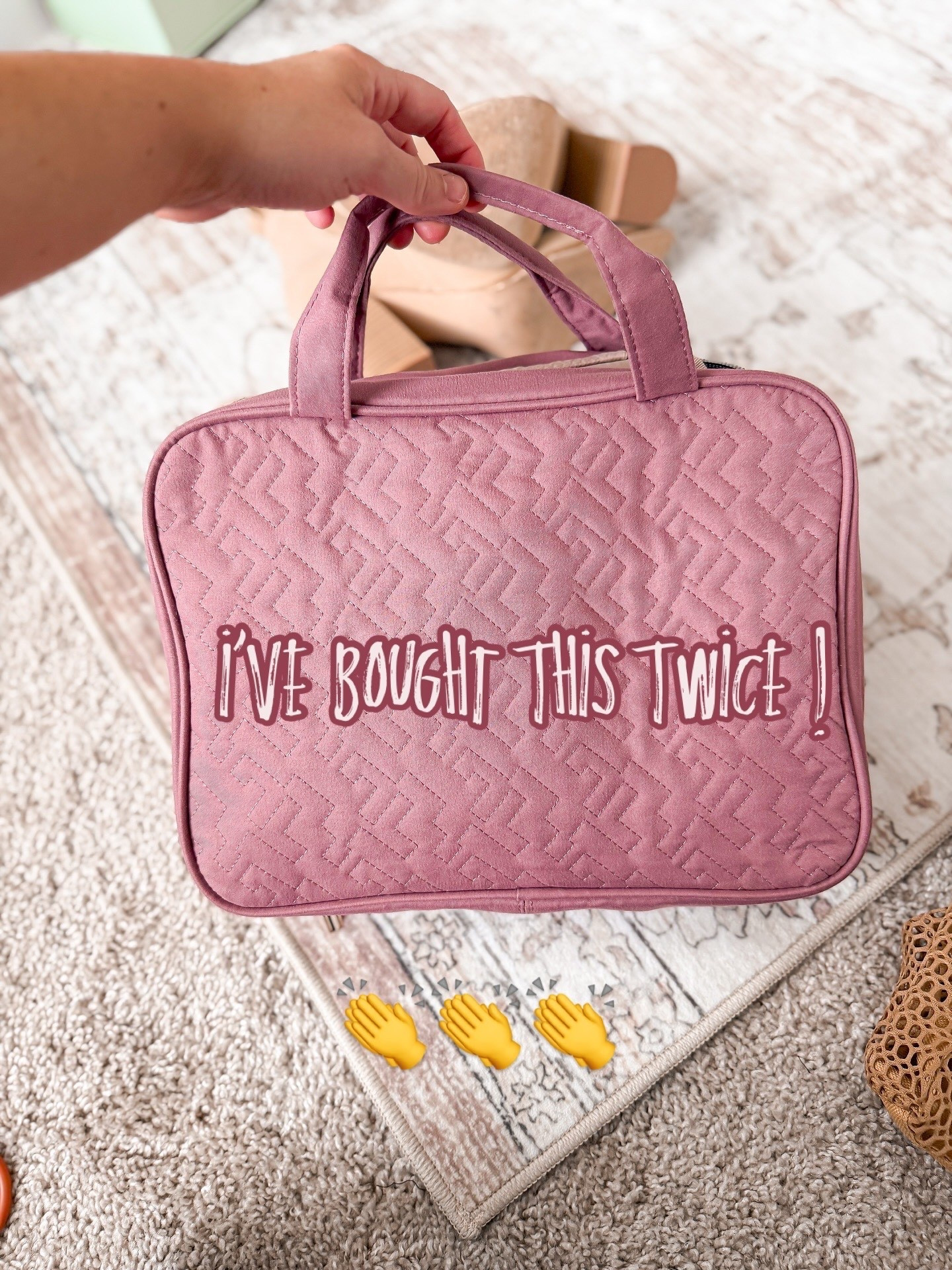 Makes traveling easier 💕

Travel bag, makeup bag, toiletry bag, beauty organization 

#LTKSaleAlert #LTKFindsUnder50 #LTKBeauty