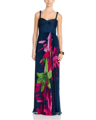 Drea Pleated Gown | Bloomingdale's (US)