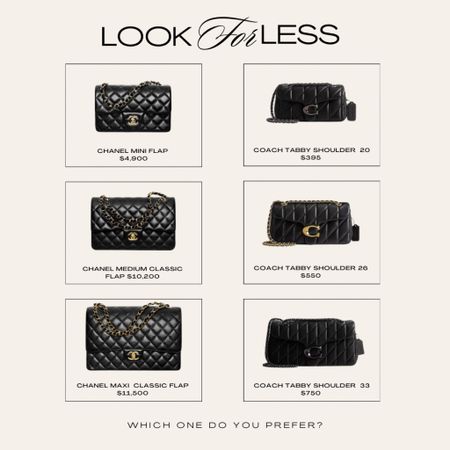 Coach gets down, they don’t play. If you’re like me and have given up hope of owning a Chanel bag because of the price hike. Here is the next best thing. 

#LTKMostLoved #LTKGiftGuide