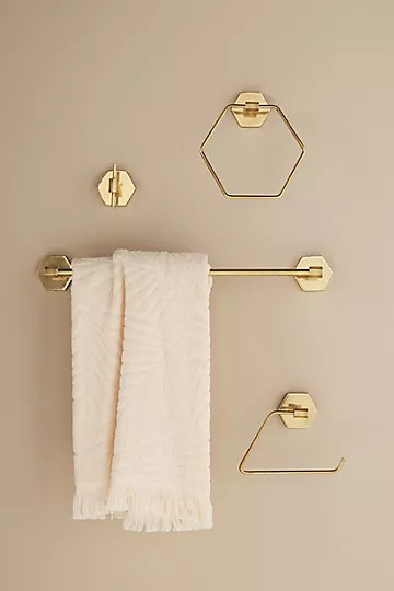 Hexagon Towel Bar | Anthropologie (US)