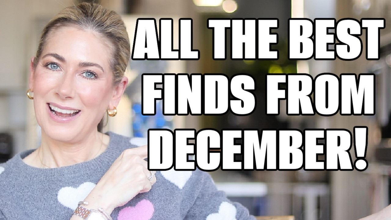 Here's a roundup of my favorite finds for the month of December. I always give a top 5 for beauty, clothing, accessories and home products to give you a little taste of all the things! To hear a full description of each product, make sure you watch the video on my YouTube channel under the name MSGOLDGIRL! 

 #LTKOver40 #LTKHome #LTKBeauty