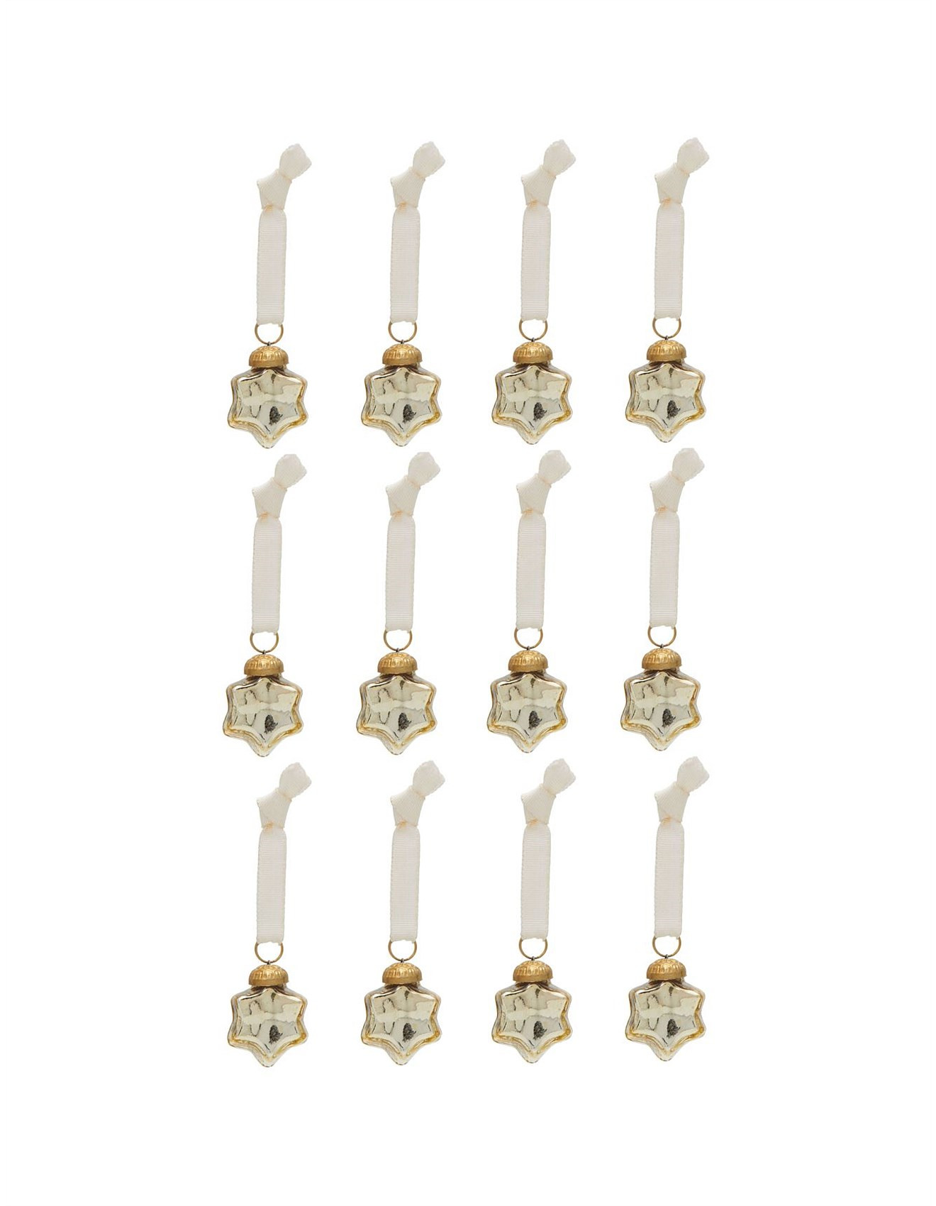 Antique Champagne Glass Stars Set of 12 | David Jones (Australia & New Zealand)