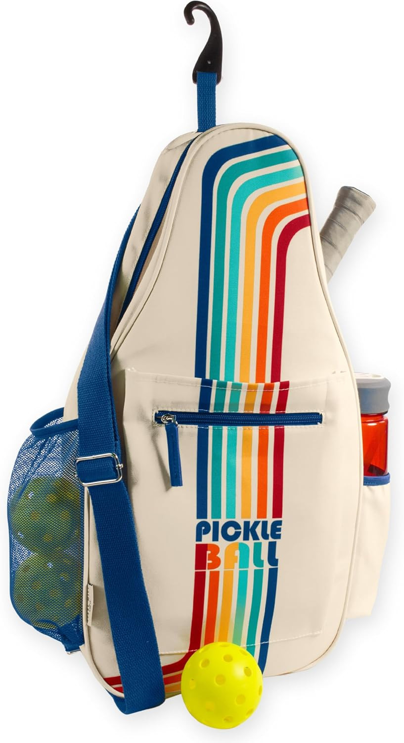 STEEL MILL AND CO. Pickleball Bags for Ladies and Men, Unisex Pickleball Bag Holds 4 Pickleball P... | Amazon (US)