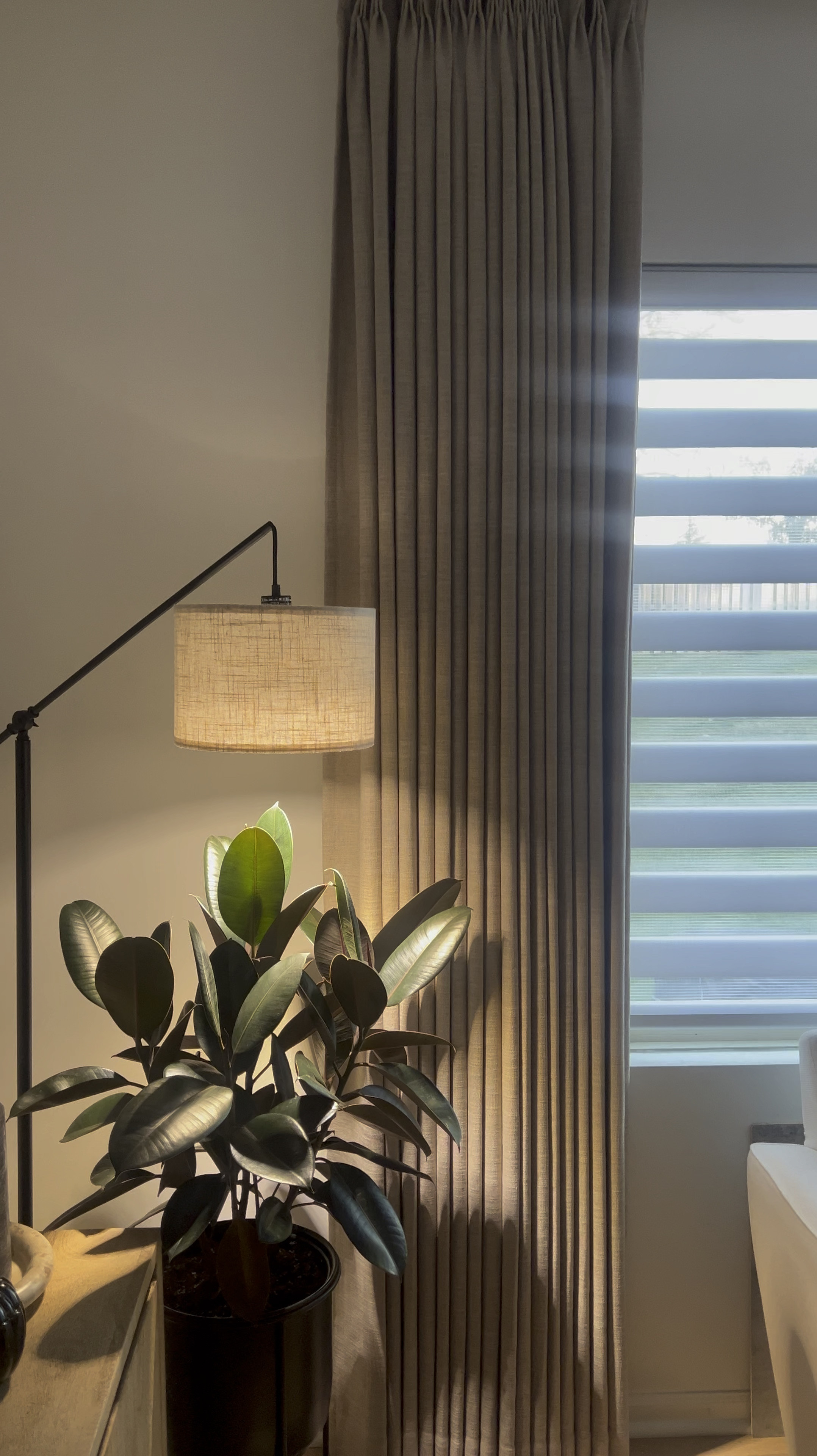 My favorite way to add warmth, texture and change to a space in an inexpensive and practical way. 

Color: Burlywood Burch

#twopages #curtains #drapes

#LTKHome #LTKStyleTip