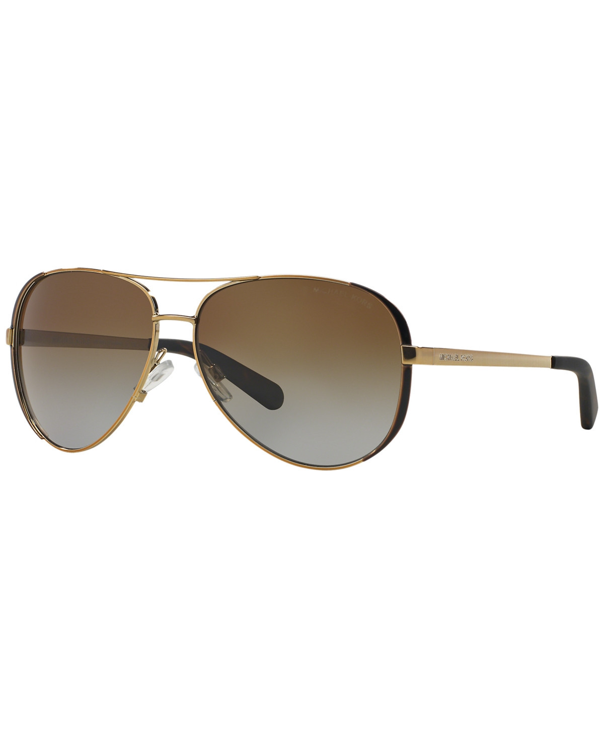 Michael Kors Chelsea Sunglasses, MK5004 - GOLD BROWN/BROWN GRADIENT POLAR | Macy's