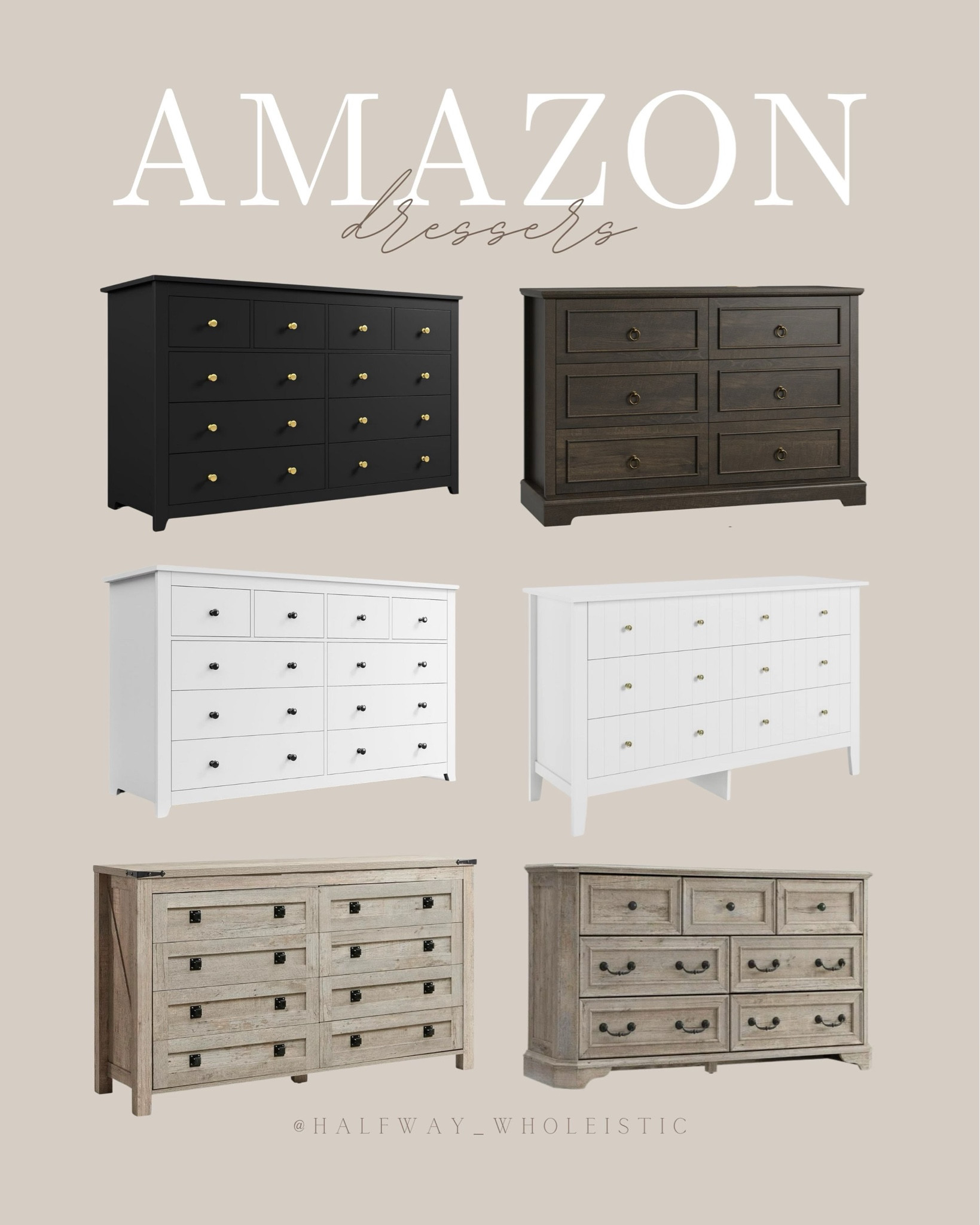 Amazon Dressers 

#LTKfindsunder100 #LTKhome #LTKstyletip