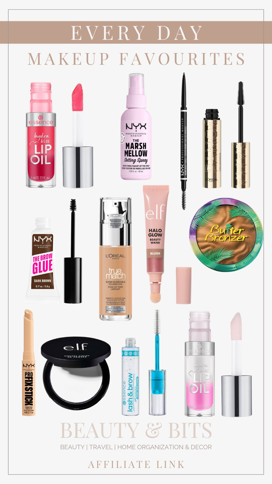 Recent everyday affordable makeup favourites

#LTKbeauty #LTKfindsunder50