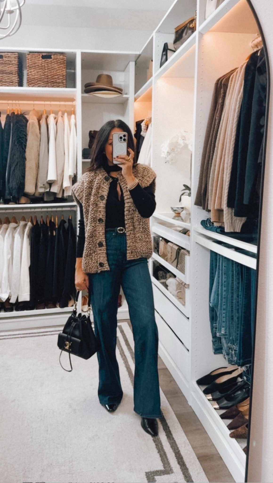 Relaxed fit sweater vest now on sale! Wearing a small

#LTKFindsUnder100 #LTKSaleAlert