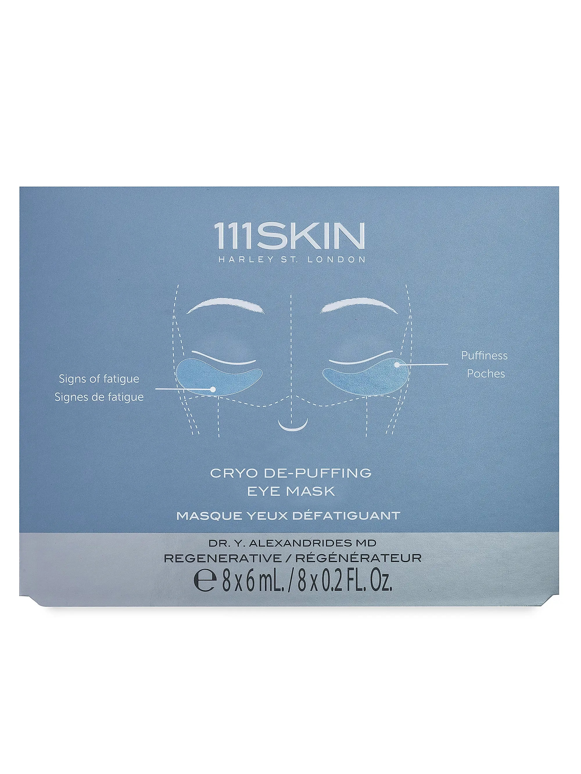 Shop 111SKIN Cryo De-Puffing 8-Piece Eye Mask Set | Saks Fifth Avenue | Saks Fifth Avenue