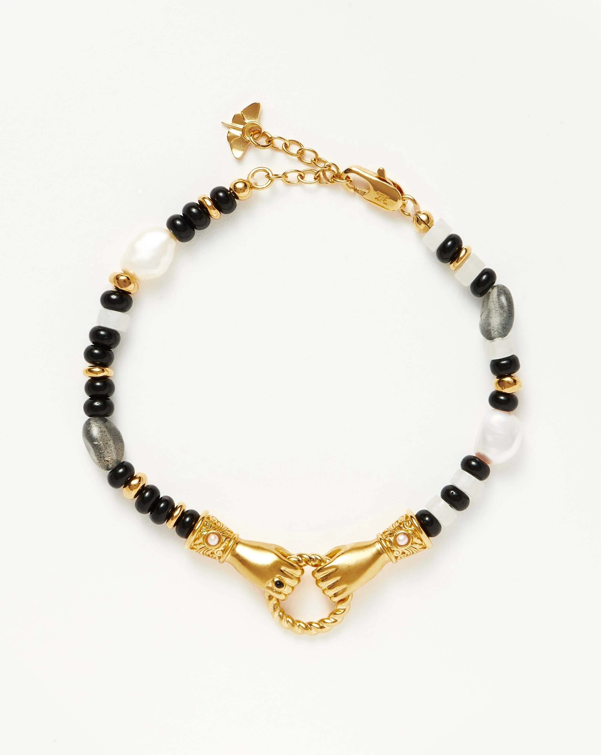 Harris Reed In Good Hands Beaded Gemstone Bracelet | Missoma UK