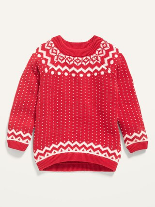 Fair Isle Raglan Sweater for Toddler Girls | Old Navy (US)