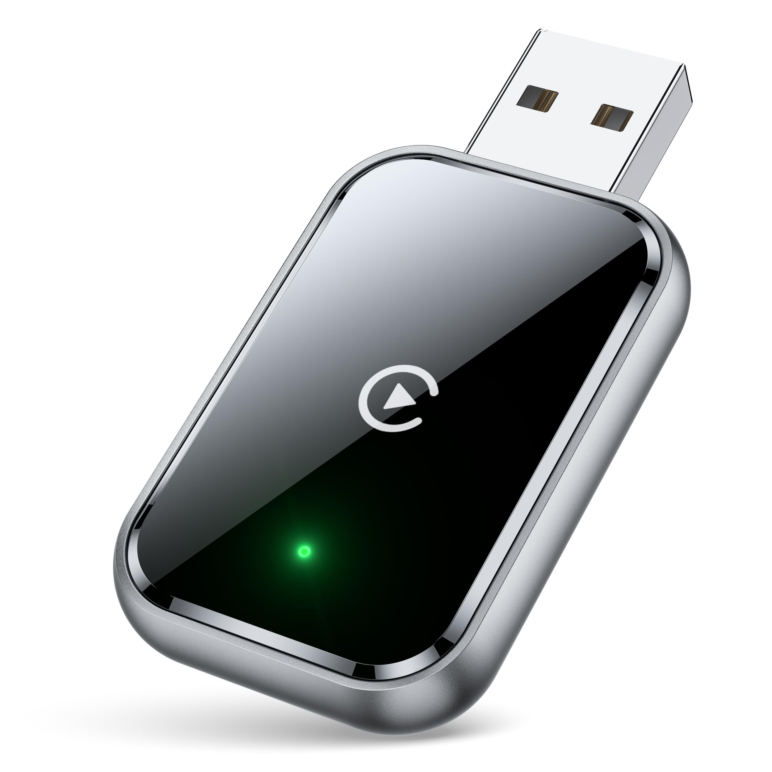 Wireless CarPlay Adapter for iPhone, Convert Wired to Wireless Apple CarPlay Adapter, Mini Size with Extension Cable USB & USB-C/Type-C, Stable Control & No Delay, Black | Amazon (US)