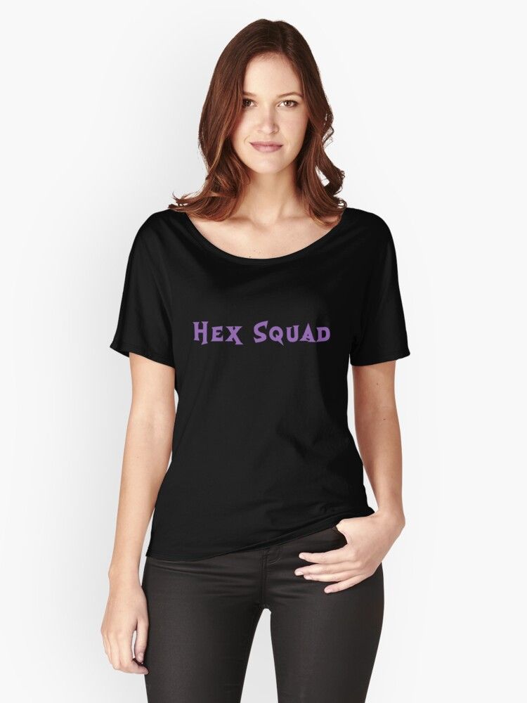 'Hex Squad' Relaxed Fit T-Shirt by PhyrraNyx | RedBubble US