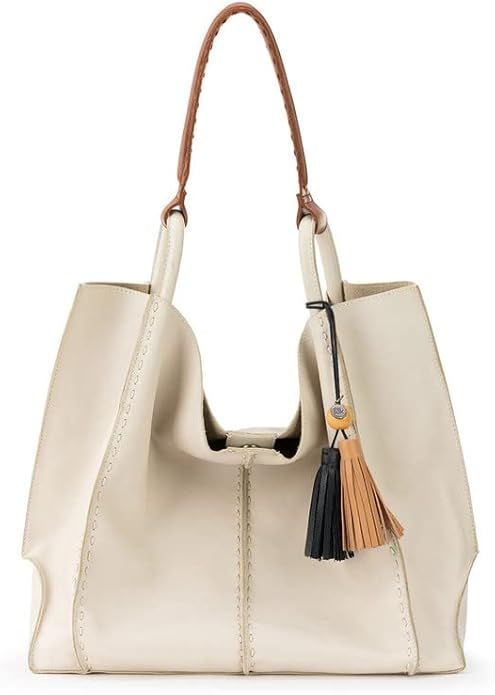 The Sak Los Feliz Large Tote Bag in Leather, Roomy Purse with Single Shoulder Strap | Amazon (US)