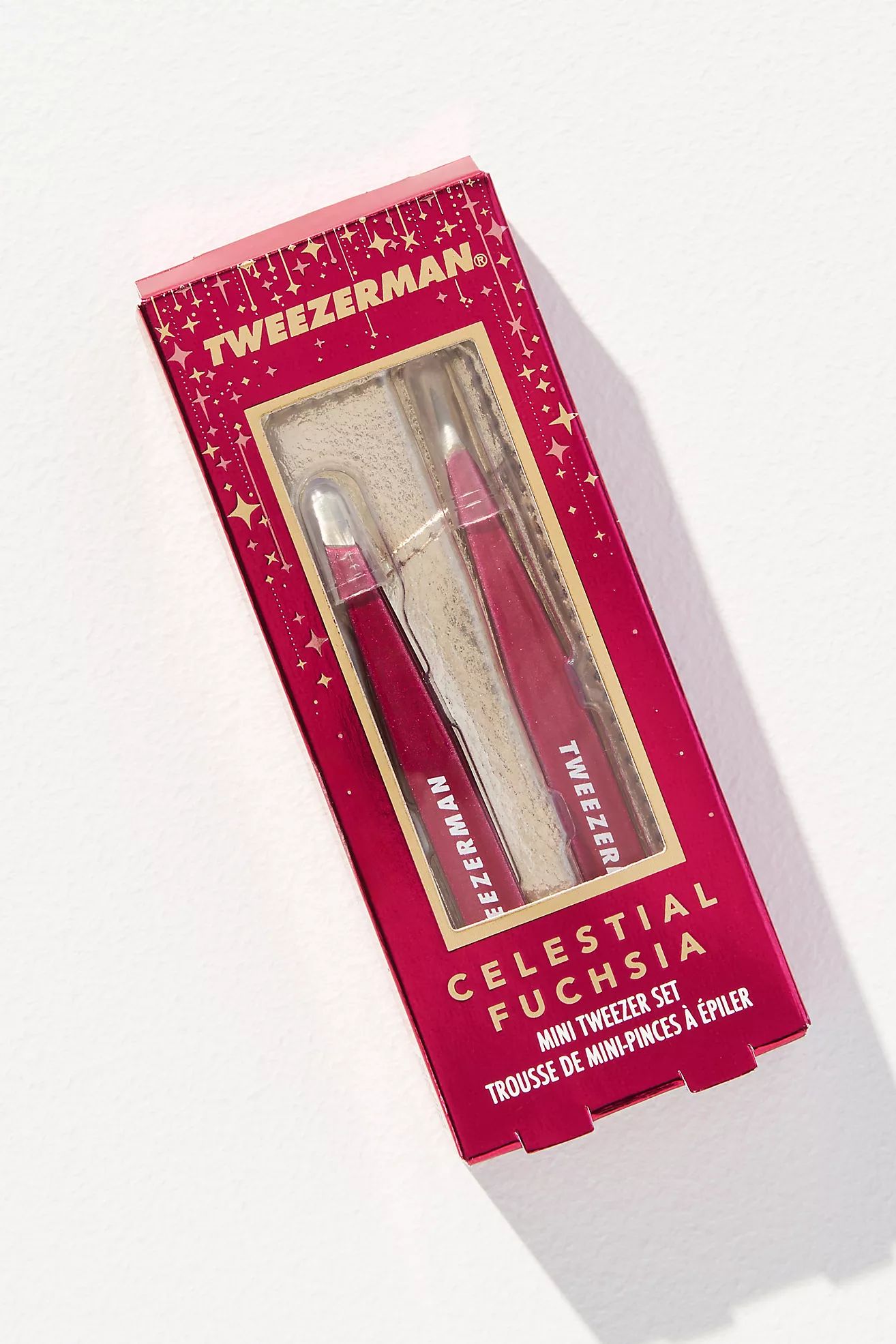 Tweezerman Celestial Fuchsia Mini Tweezer Gift Set | Anthropologie (US)