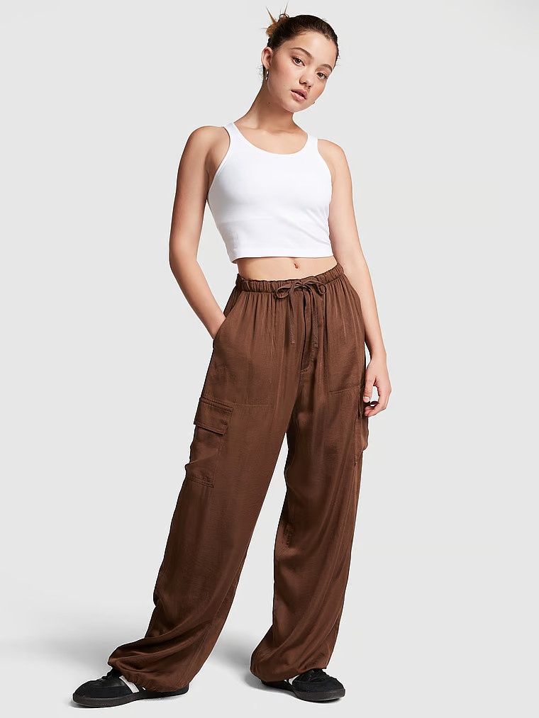 Satin Parachute Pants | Victoria's Secret (US / CA )
