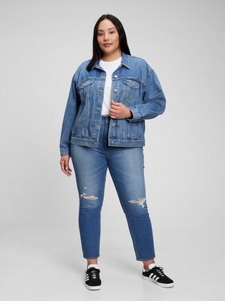 Oversized Icon Denim Jacket | Gap (US)