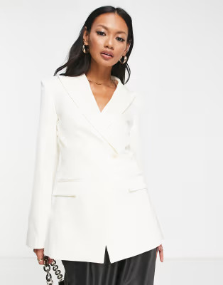 & Other Stories - Blazer aderente bianco in coordinato | ASOS (Global)