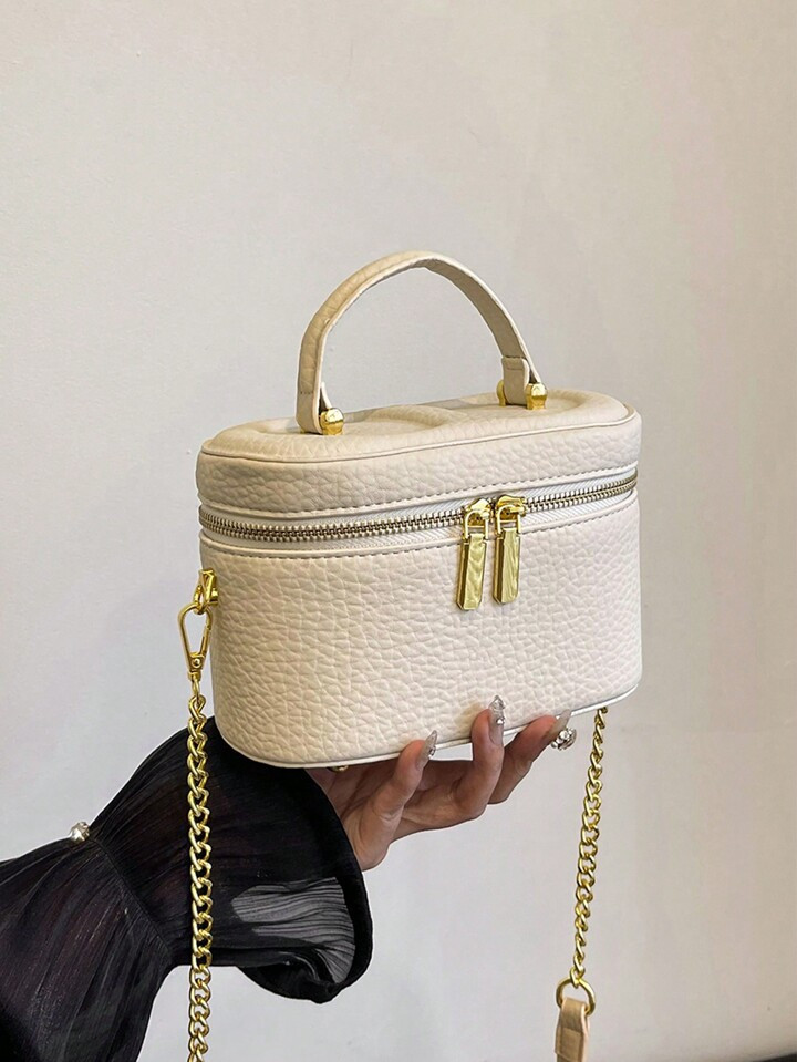 Women's Autumn Winter New PU Large Capacity Simple Fashion Bucket Bag Shoulder Bag Crossbody Bag | SHEIN