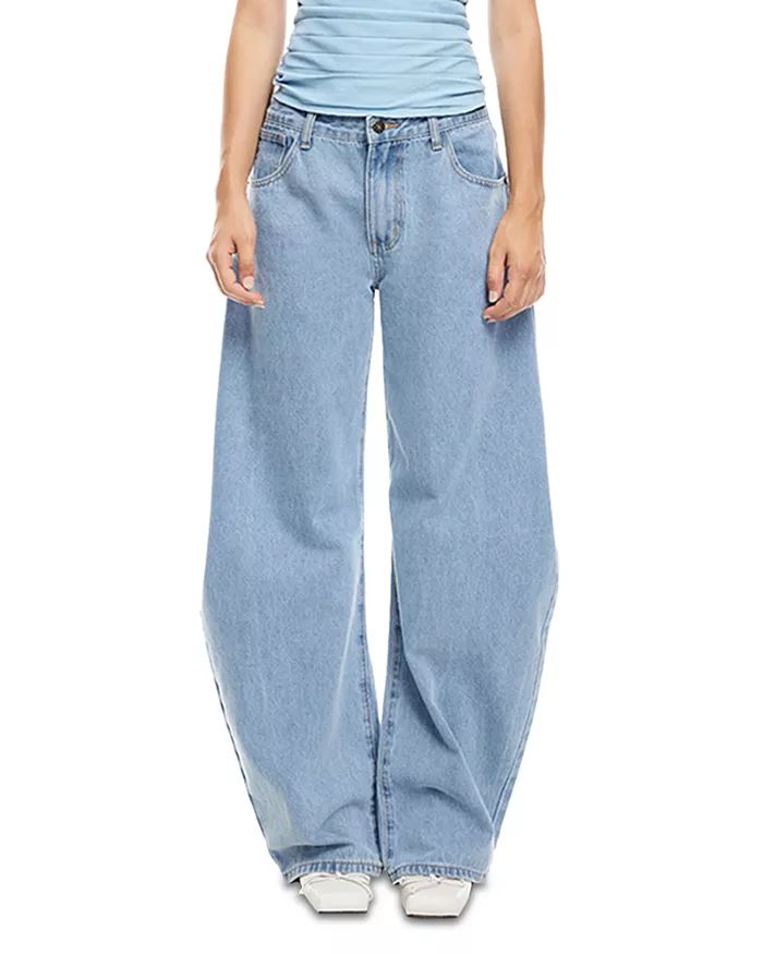 Lioness Horseshoe Jeans in Washed Blue Back to results -  Women - Bloomingdale's | Bloomingdale's (US)