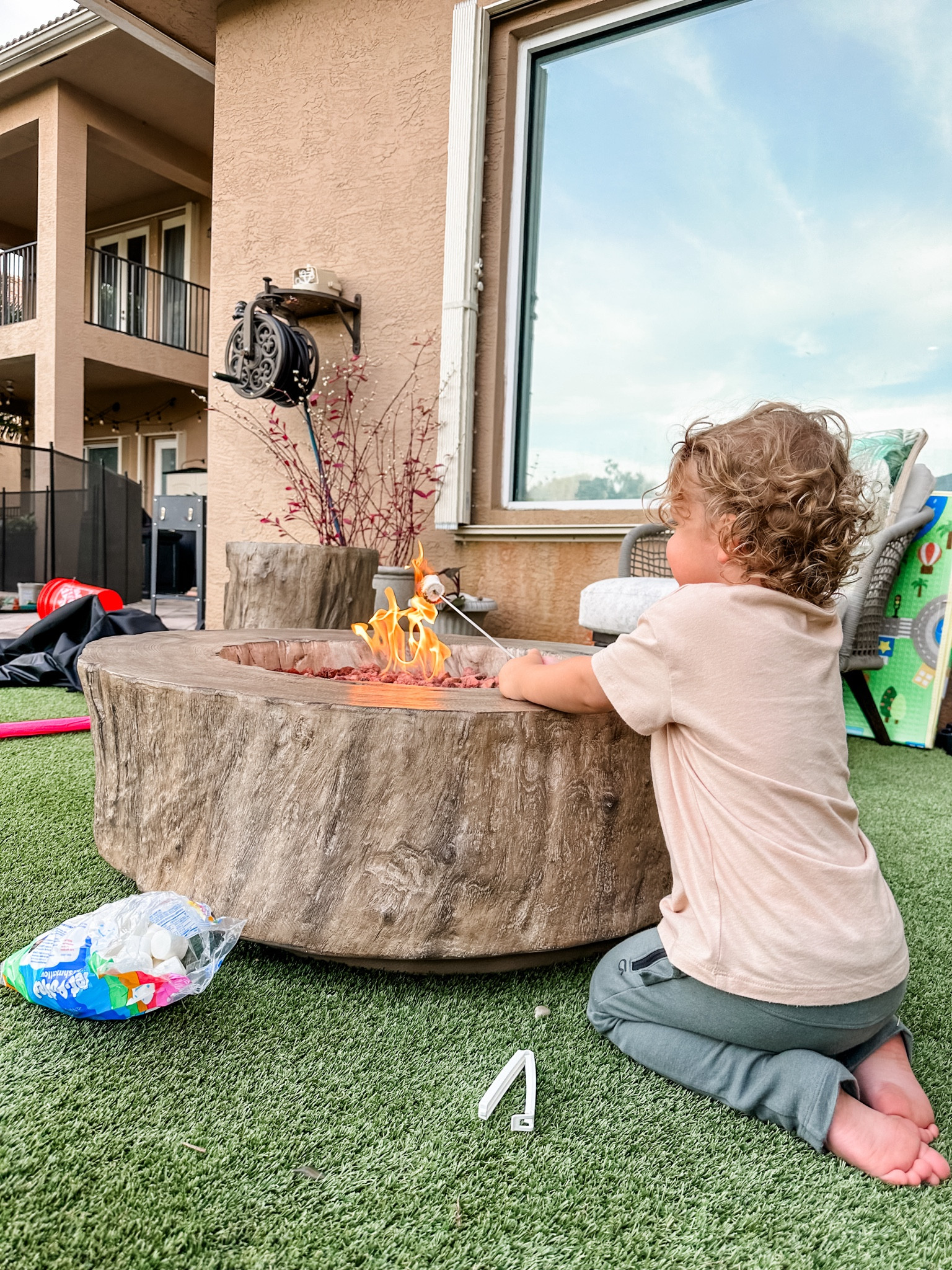 Fire pit • home decor • backyard decor • root fire pit • 

#LTKhome