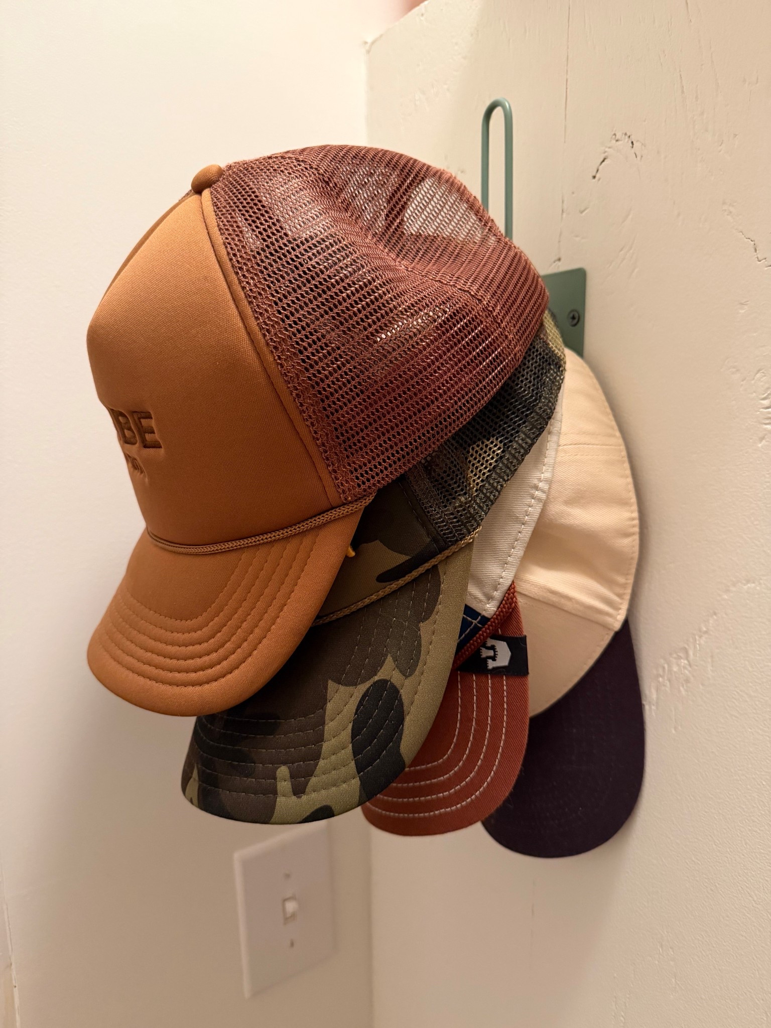 simple hat rack for all your favorites! 

#LTKHome #LTKmomlife #LTKdayinmylife