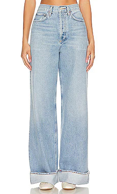 AGOLDE Dame High Rise Wide Leg in Showdown from Revolve.com | Revolve Clothing (Global)