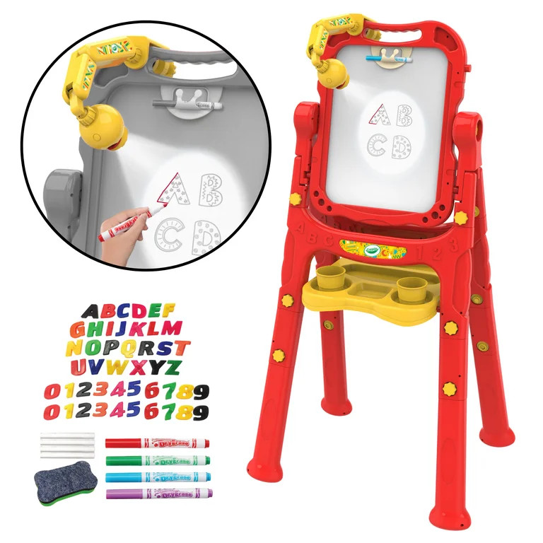 Crayola Projector Easel, Plastic Art Station for Young Children, Ages 3+ | Walmart (US)