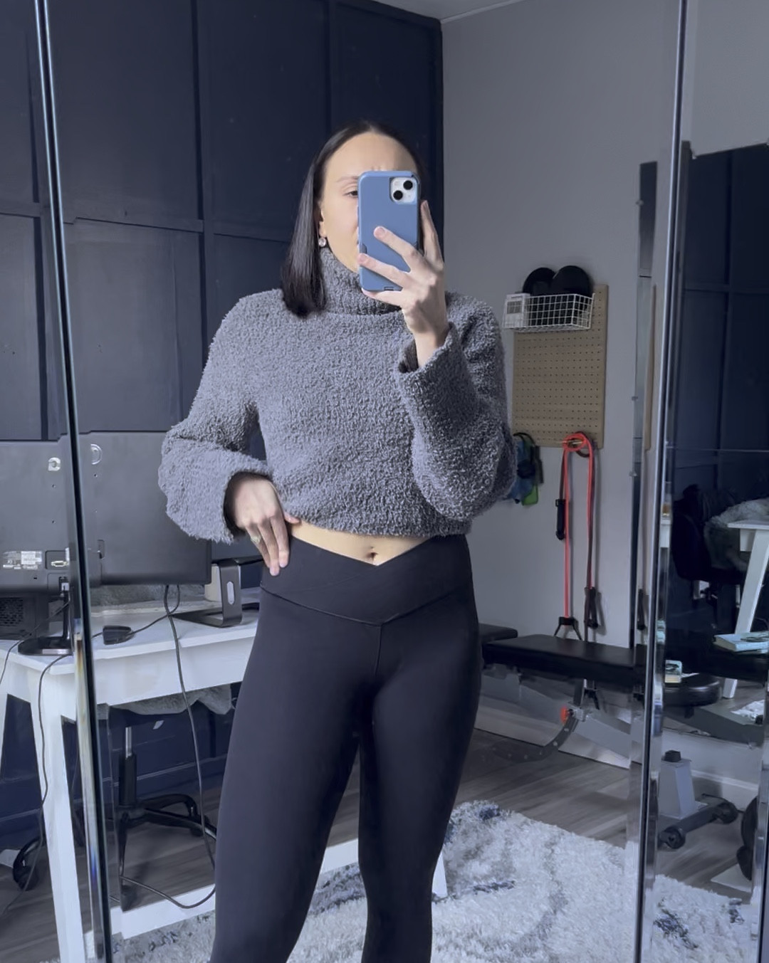 The viral crossover leggings are 50% off online! 

#LTKFitness #LTKFindsUnder50 #LTKHoliday