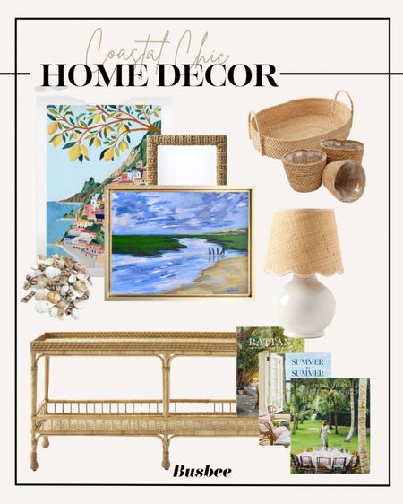Gorgeous coastal home decor pieces that are perfect for styling a console table, coffee table, or bedside table!

~Erin xo 

#LTKhome