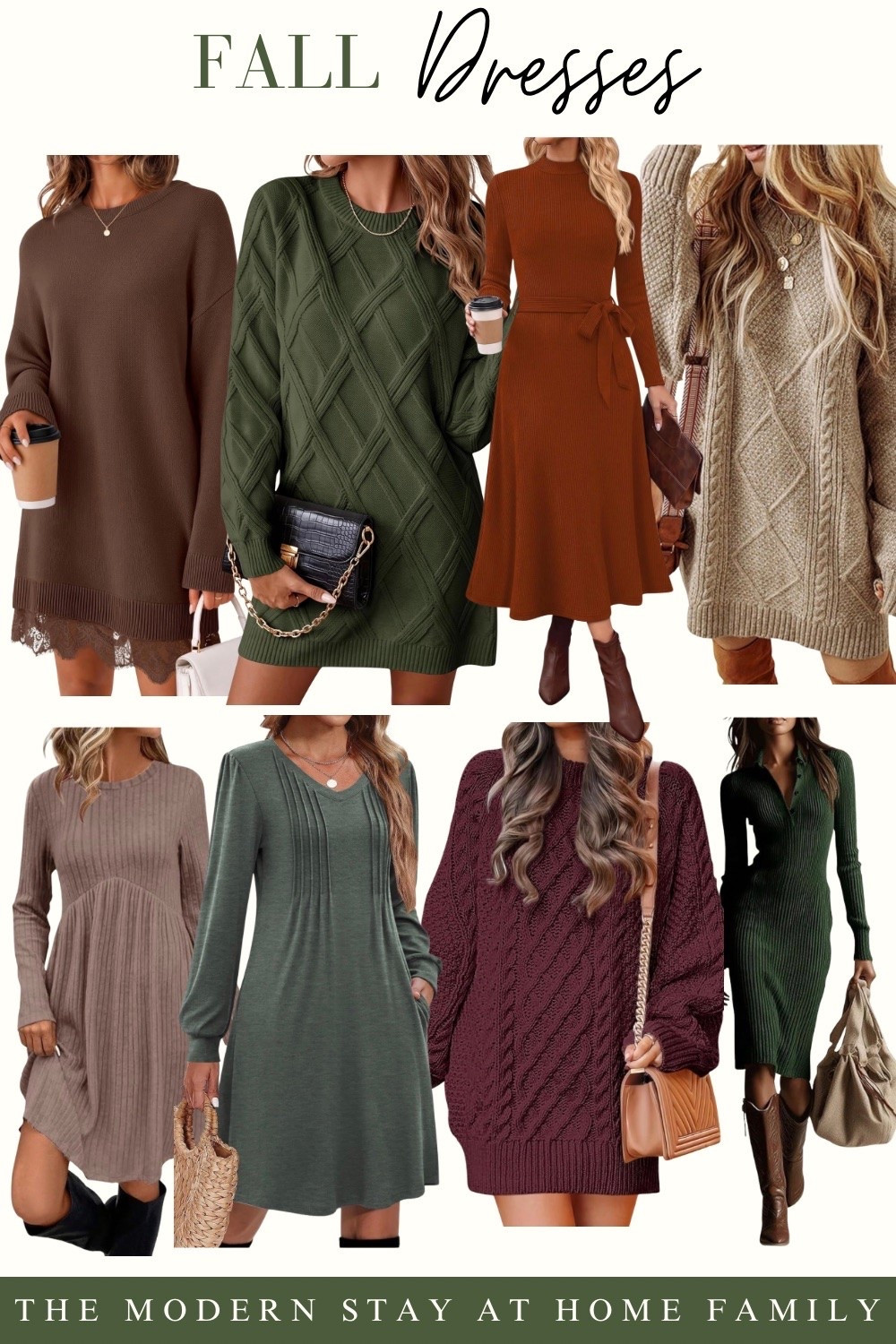 Fall dresses are one of my favorite ways to make getting dressed feel effortless while still looking polished. 🍂 From casual fall dresses and cozy sweater dresses to modest midi dresses and versatile long sleeve dresses, these styles are perfect for everything from school drop-off and running errands to church, date nights, family photos, and fall gatherings. I’m especially loving timeless neutral colors, flattering silhouettes, comfortable fabrics, and dresses that can easily be layered with cardigans, denim jackets, boots, and sneakers. If you’re looking for cute fall outfits, autumn fashion, or easy everyday dresses for women, I rounded up some beautiful options to make fall dressing simple and stylish. 🤎

Fall dresses, fall dresses for women, autumn dresses, cute fall dresses, casual fall dresses, modest fall dresses, sweater dresses, midi dresses, maxi dresses, long sleeve dresses, neutral fall outfits, fall outfit ideas, autumn outfits, women’s fall fashion, casual dresses for women, modest dresses for women, church outfits, fall church outfits, family photo outfits, Thanksgiving outfits, fall wedding guest dresses, cozy fall outfits, everyday dresses, affordable fall fashion, fall wardrobe essentials, fall capsule wardrobe, boots and dresses, layered fall outfits, stylish fall outfits, timeless fall fashion

#LTKSeasonal #LTKSaleAlert #LTKootd