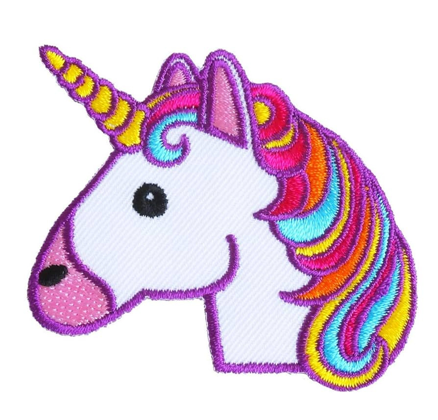 Unicorn Love Sweet Embroidered Iron On Patch Jean Jacket Costume Uniform Cosplay Backpack DIY Car... | Amazon (US)